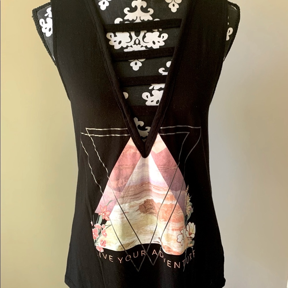 Strappy black tank -Express- One Eleven